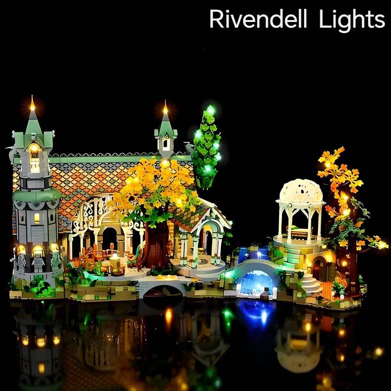 Led Ring Light 18 - Creative LED Light Set Compatible Lego