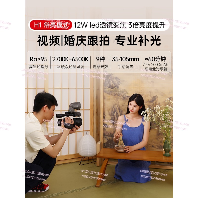 12W On‑Camera Flash Light, Dua - Photography Using Lighting avis et prix