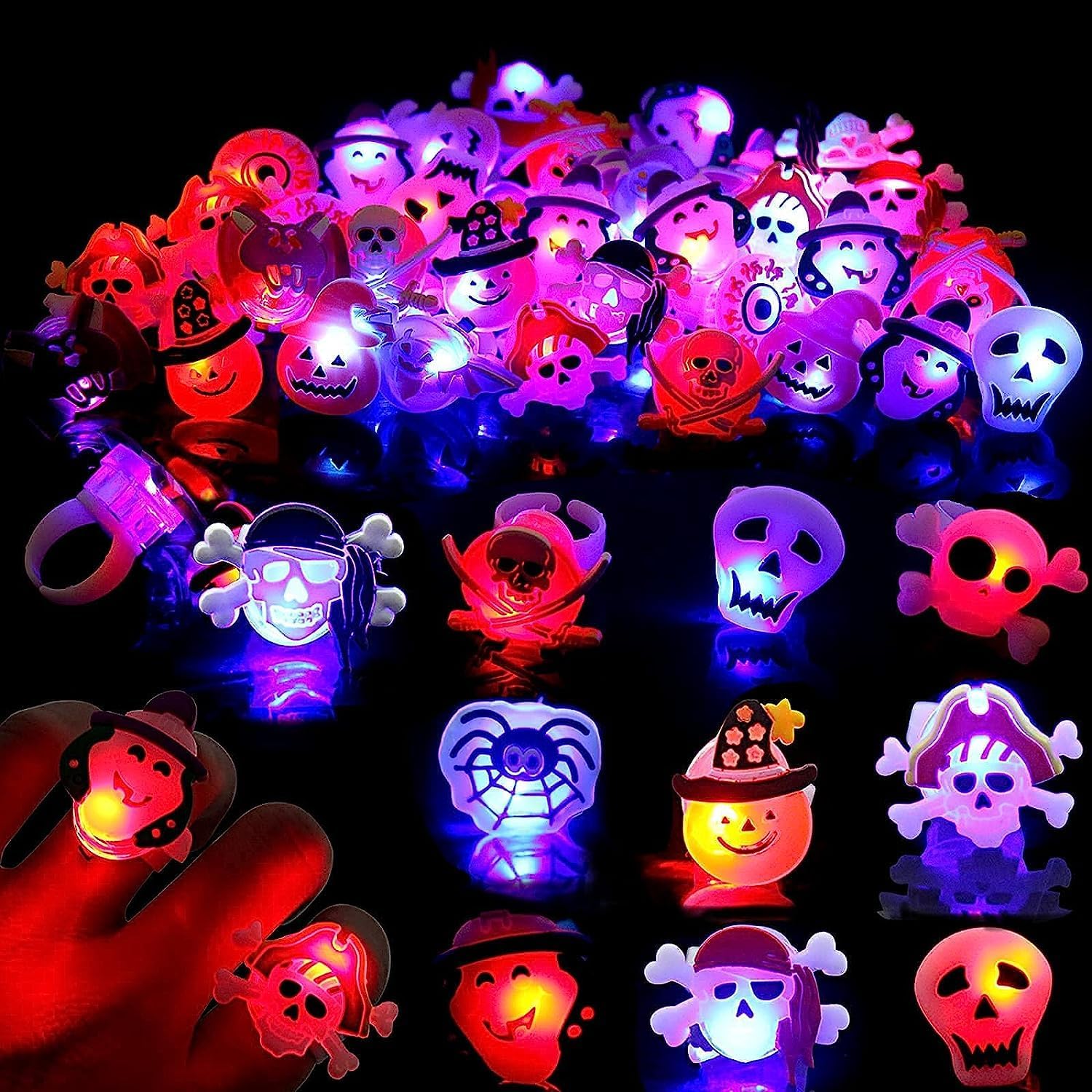 Halloween Light Up Rings for K - Led Ring Light 18 avis et prix