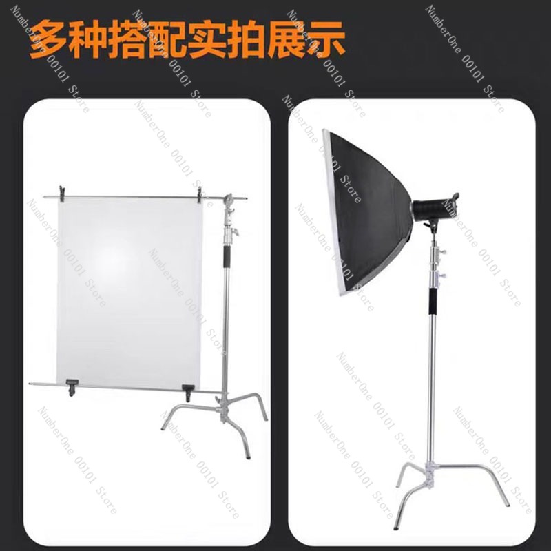 3.3-meter Stainless Steel C-sh - Stand Lighting Photography avis et prix
