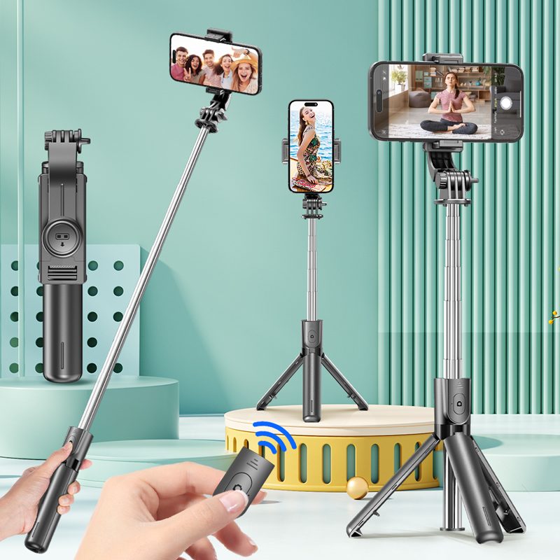 Selfie Stick Tripod with Detac - Photography Video Lighting Kit With Adjustable Tripod Stand avis et prix