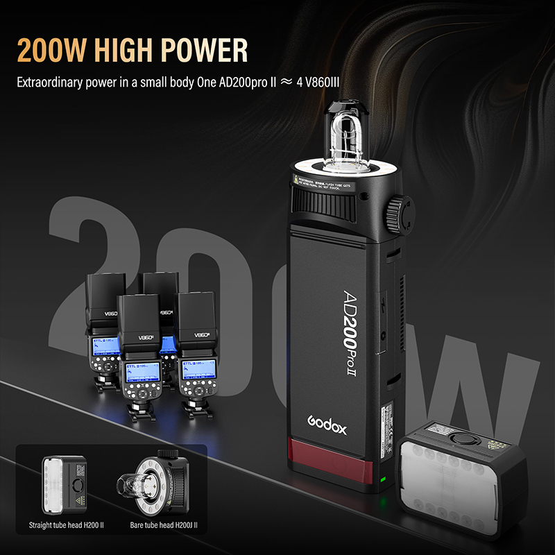 Godox AD200ProII  TTL 2.4G Wir - Photography Lighting Wireless avis et prix