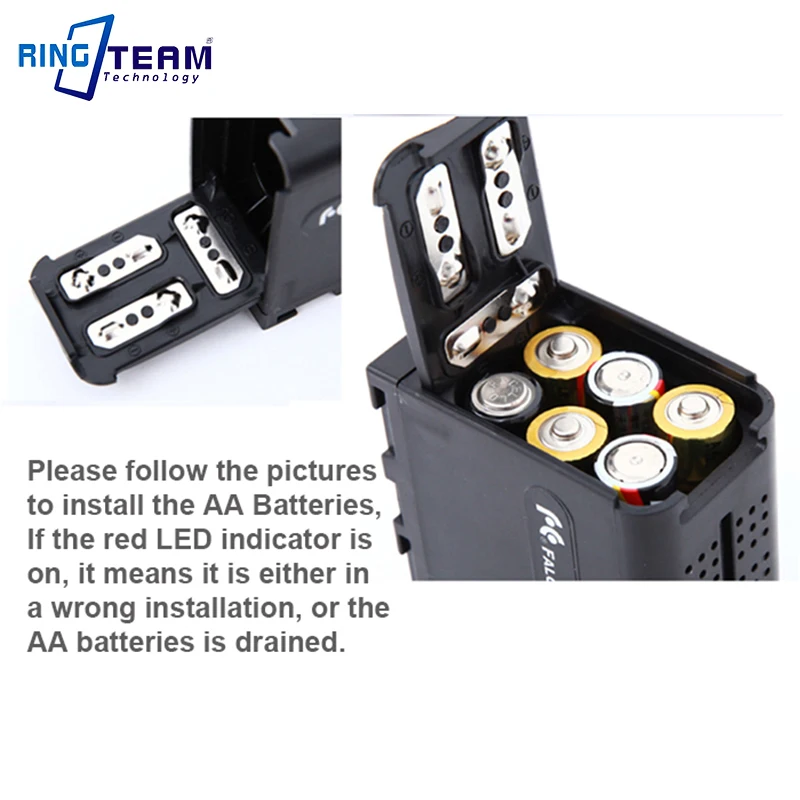 BB-6 BB6 Battery Box Case for  - Video Light Panel Led avis et prix