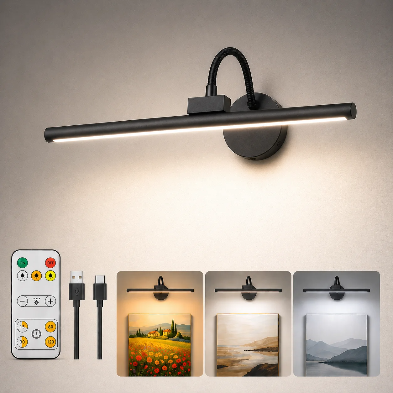LED Wireless Picture Light wit - Photography Lighting Wireless avis et prix