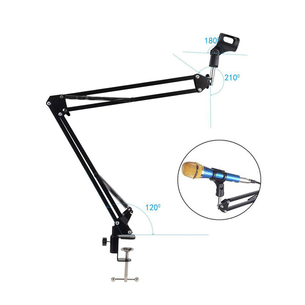 Foldable Metal Extendable Micr - Boom Arm Stand avis et prix
