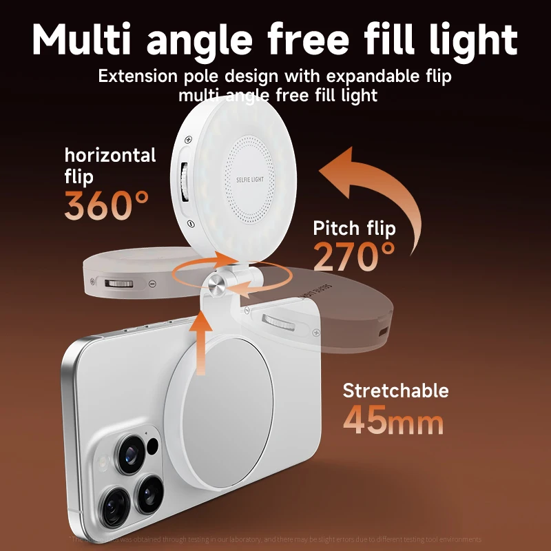 LED Selfie Fill Light for Mags - Photography Lighting Product avis et prix