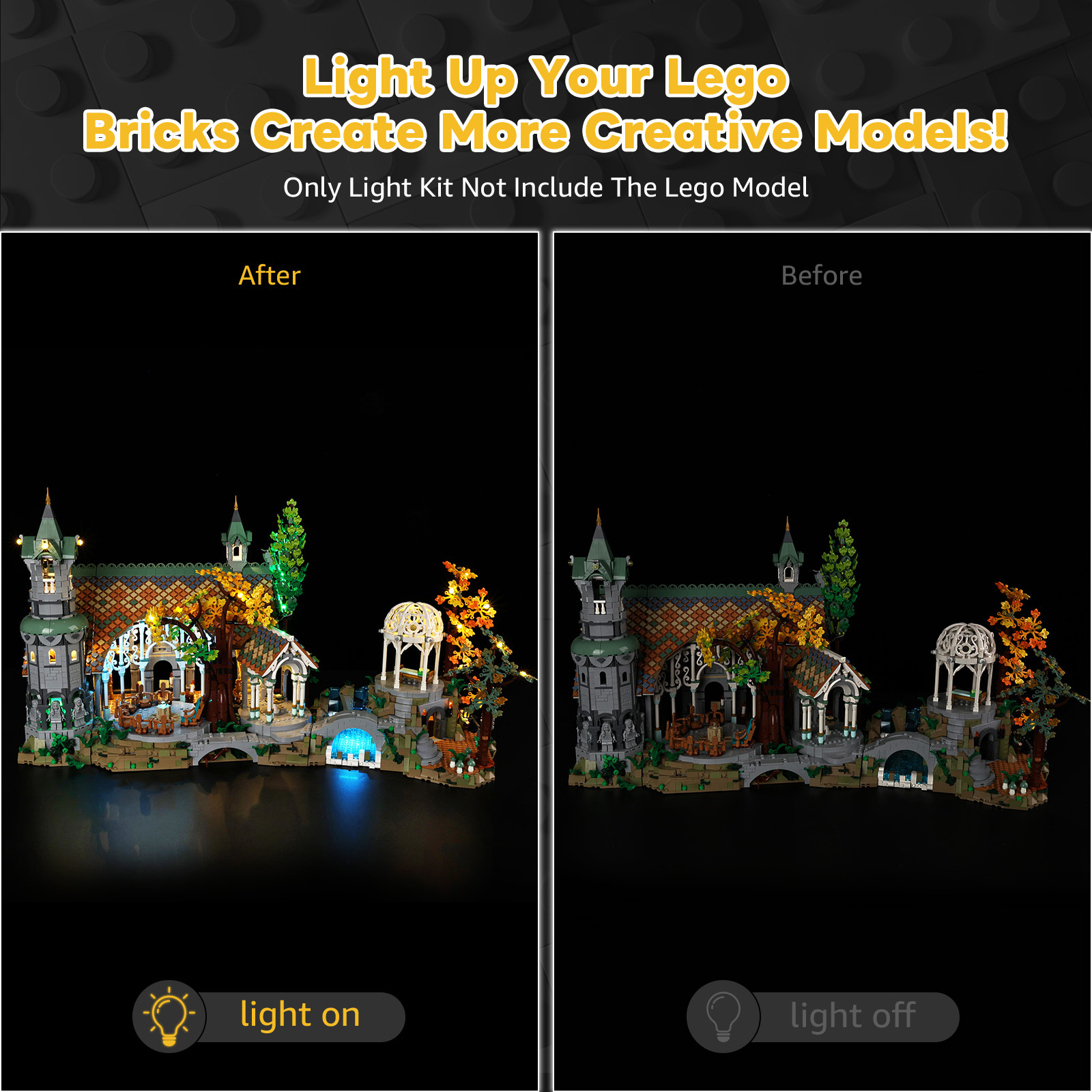 Creative LED Light Set Compati - Led Ring Light 18 avis et prix