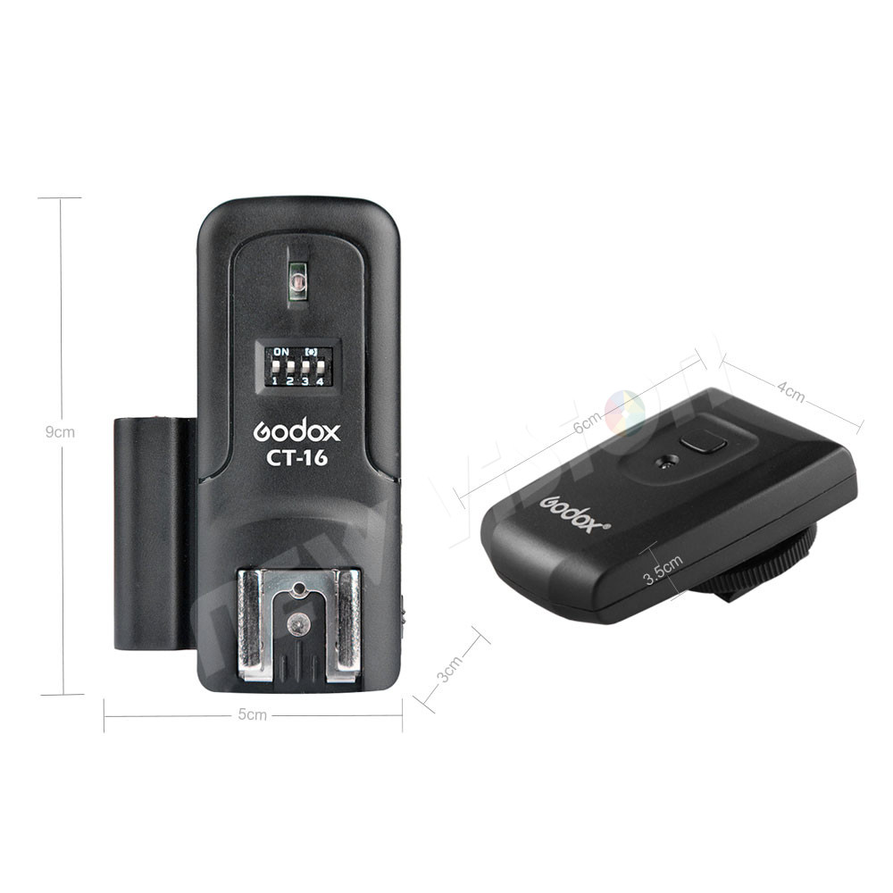 Godox CT-16 Flash Trigger 16 C - Trigger Receiver Set avis et prix