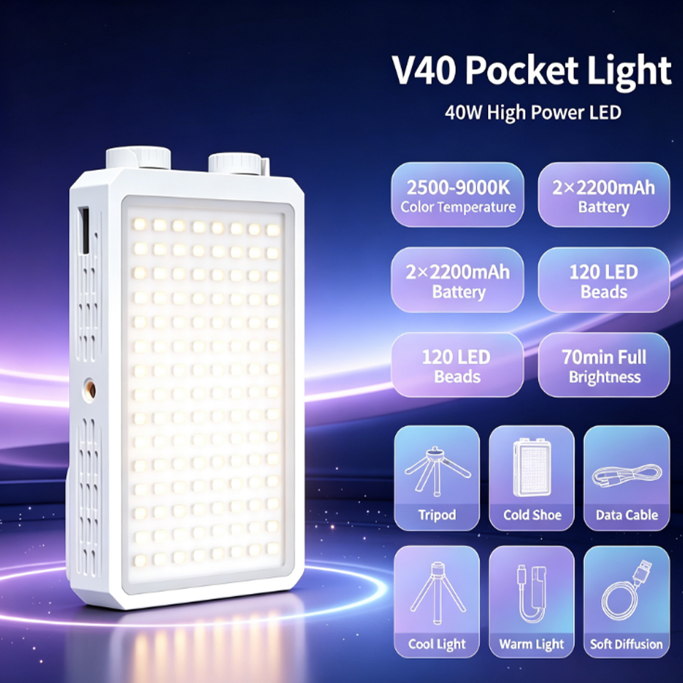 40W LED Video Light Portable P - Photography Lighting Studio avis et prix