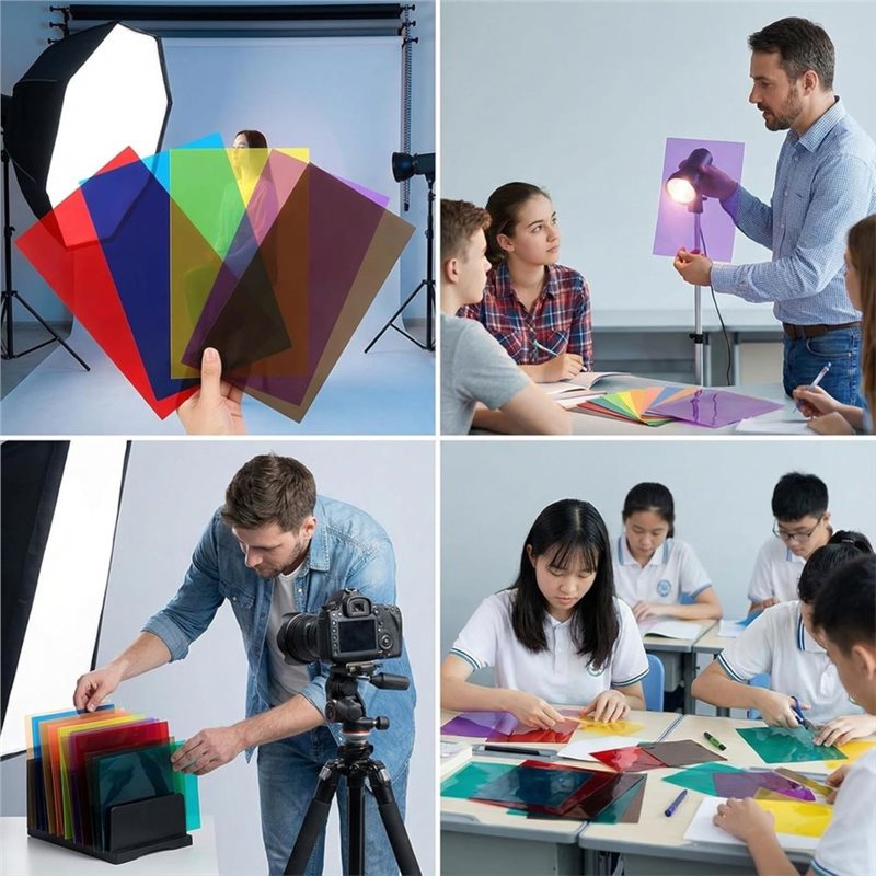 ABDJ-A4 PVC Sheets In 9 Colors - Photography Using Lighting avis et prix