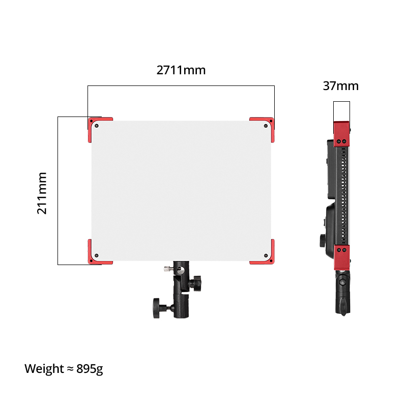 AMBITFUL LEDP60C Ultra-thin LE - Video Light Panel Led avis et prix