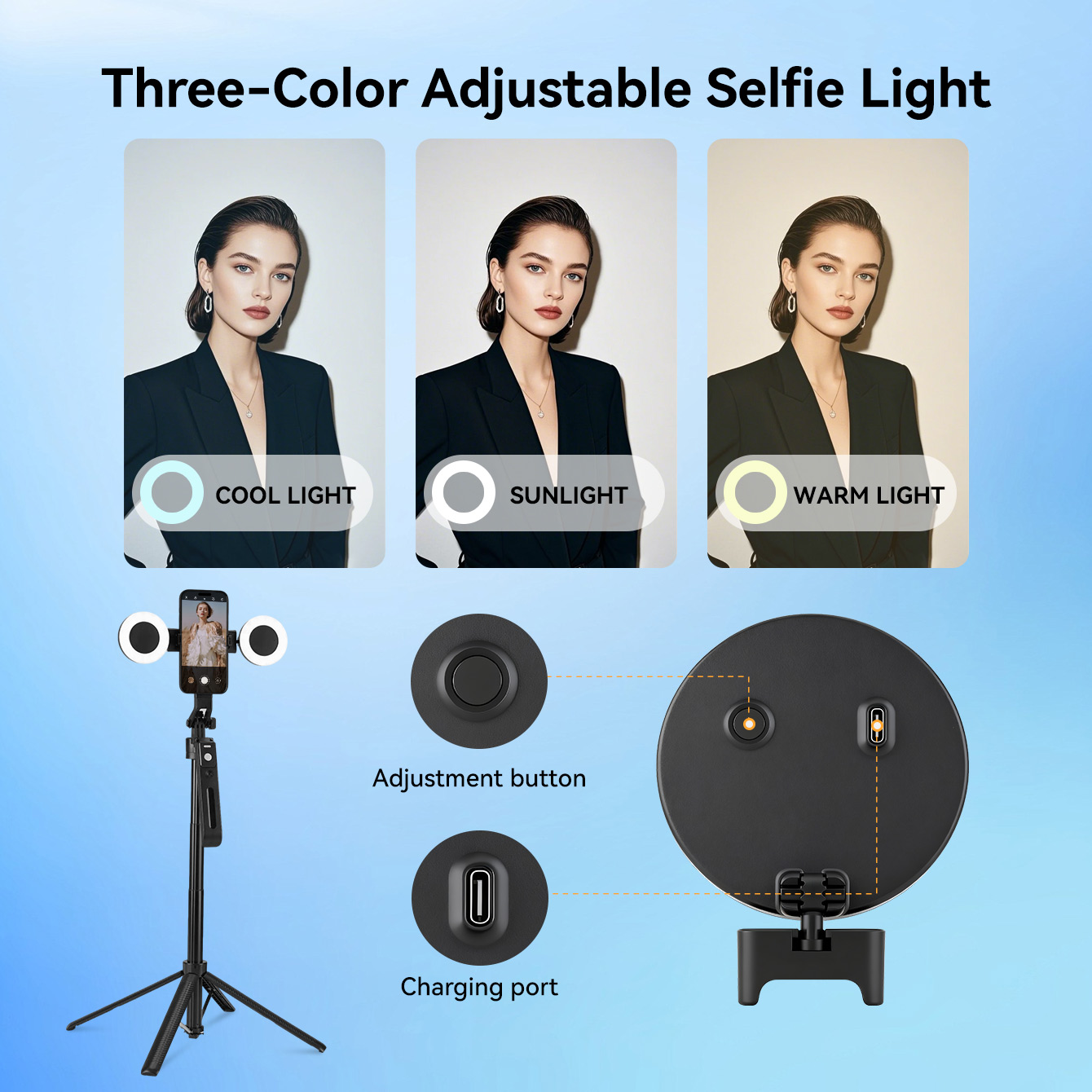 2025 New AI Selfie Stick Tripo - Photography Lighting Ai avis et prix