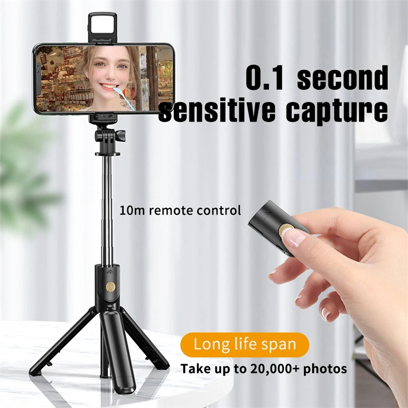 Extendable Selfie Stick Tripod - Photography Video Lighting Kit With Adjustable Tripod Stand avis et prix