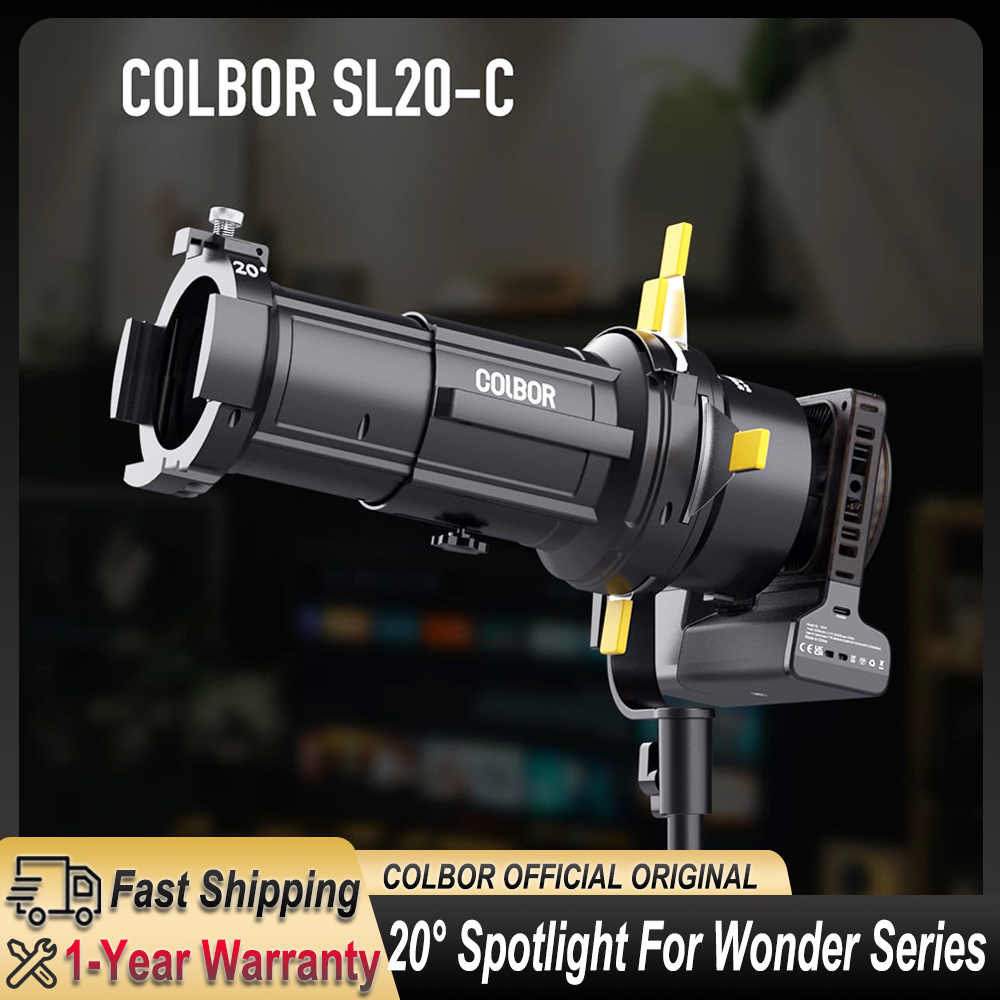 COLBOR SL20-C LED Spotlight Li - Photography Lighting Wireless avis et prix