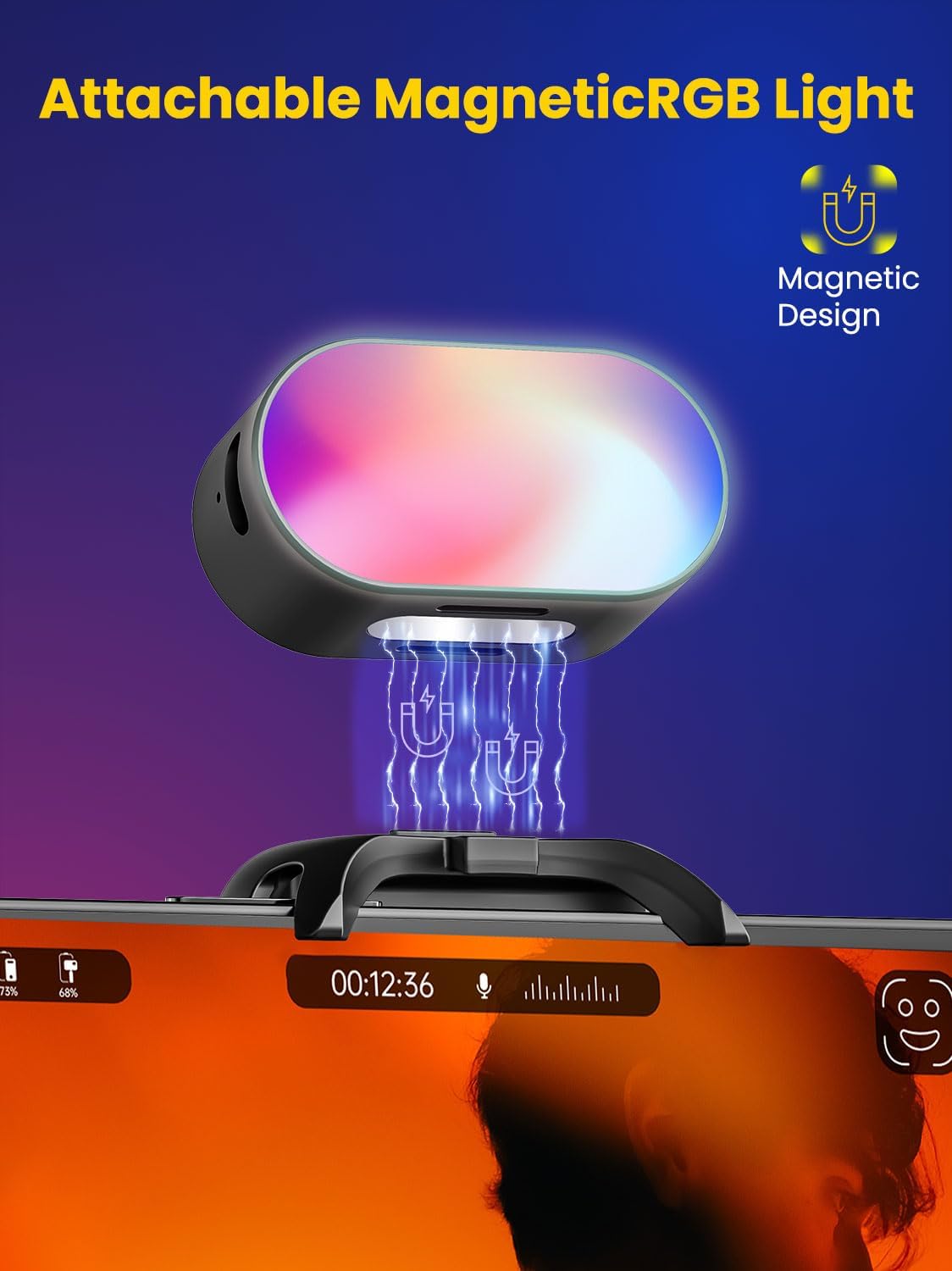 AOCHUAN Mini RGB Magnetic Fill - Photography Lighting Product avis et prix