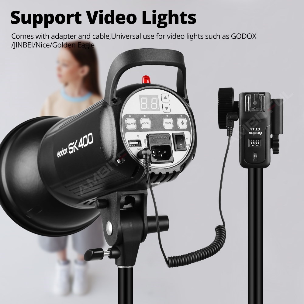 Godox CT-16 16 Channels Wirele - Trigger Receiver Set avis et prix