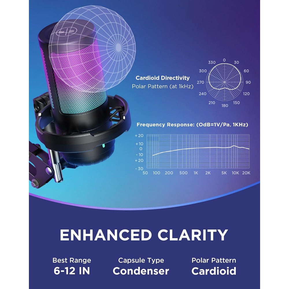 Noise Cancelling Microphone, M - Boom Arm Stand avis et prix