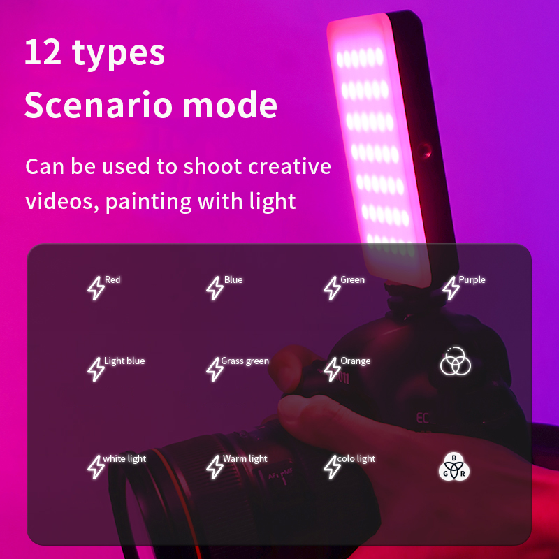 RGB Video Light Portable LED C - Video Light Panel Led avis et prix