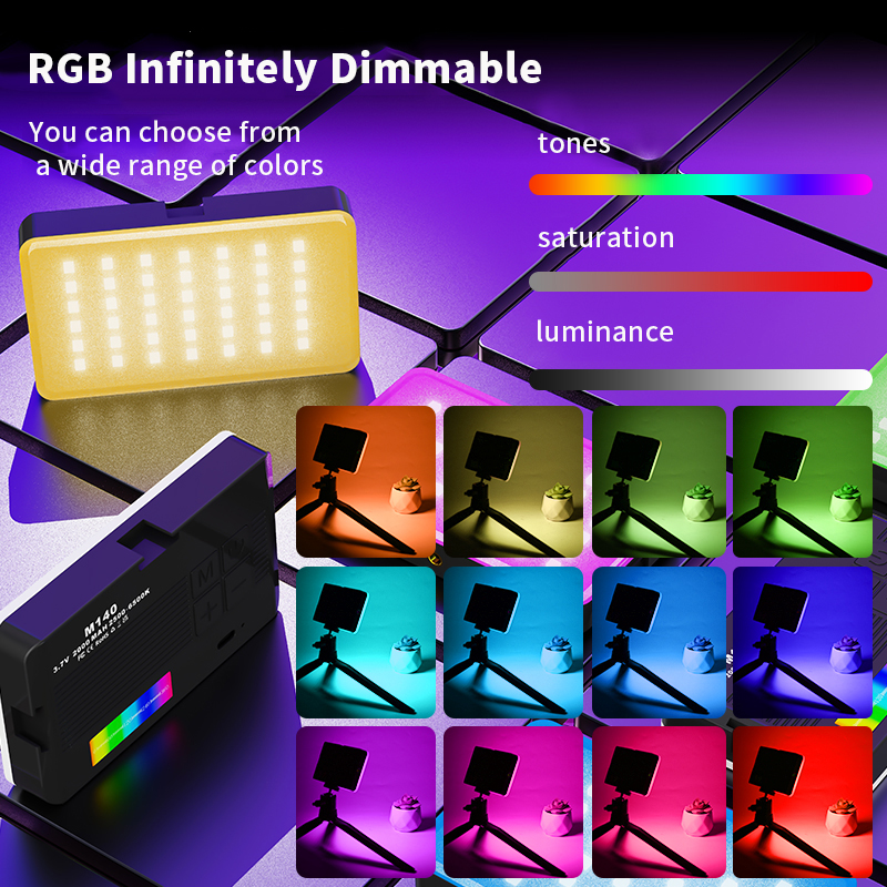 RGB Video Light Portable LED C - Video Light Panel Led avis et prix