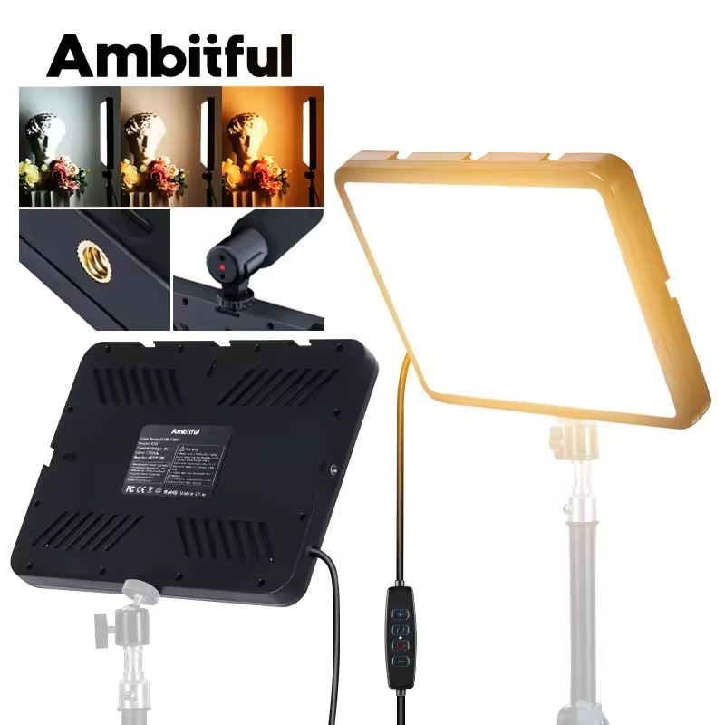 Ambitful 280 LED Video Light 2 - Video Light Panel Led avis et prix