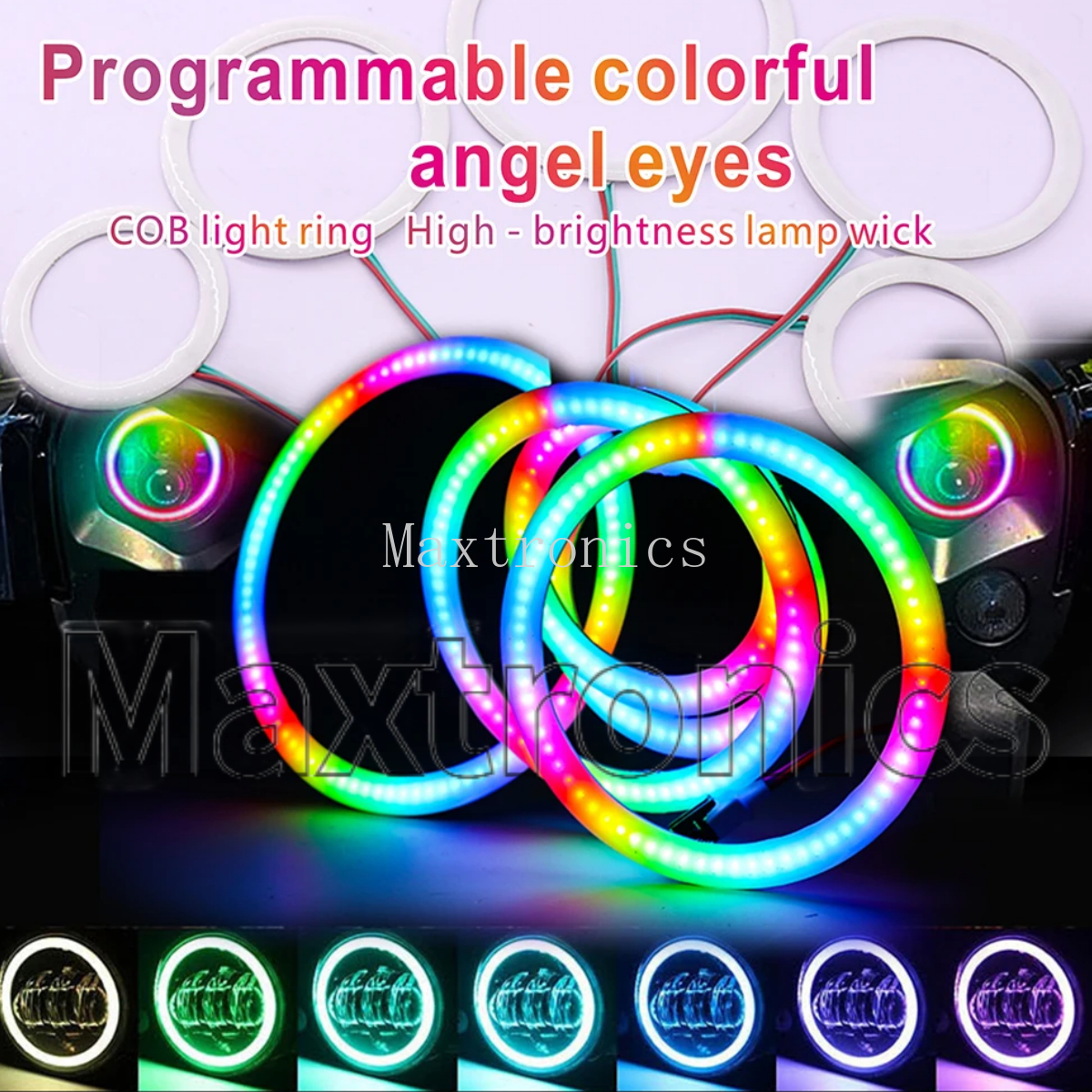 FCOB WS2812B RGB Led Ring 18/3 - Led Ring Light 18 avis et prix