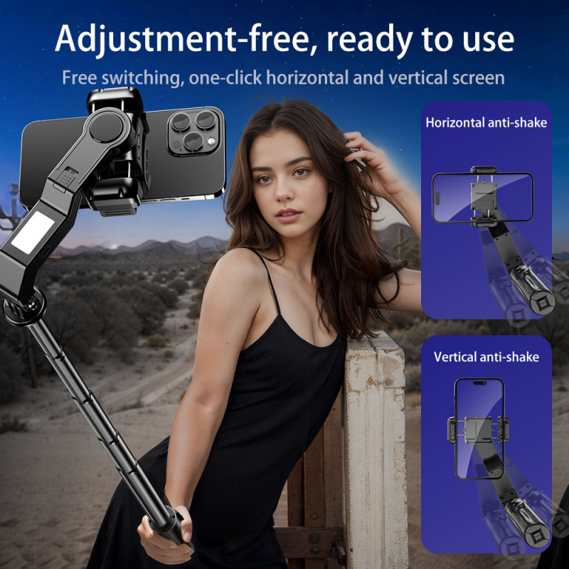Phone Selfie Stick with LED Fi - Photography Video Lighting Kit With Adjustable Tripod Stand avis et prix