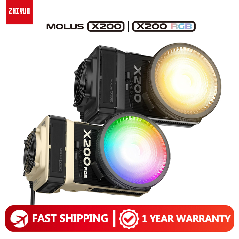 ZHIYUN MOLUS X200 X200RGB 200W - Photography Lighting Wireless avis et prix