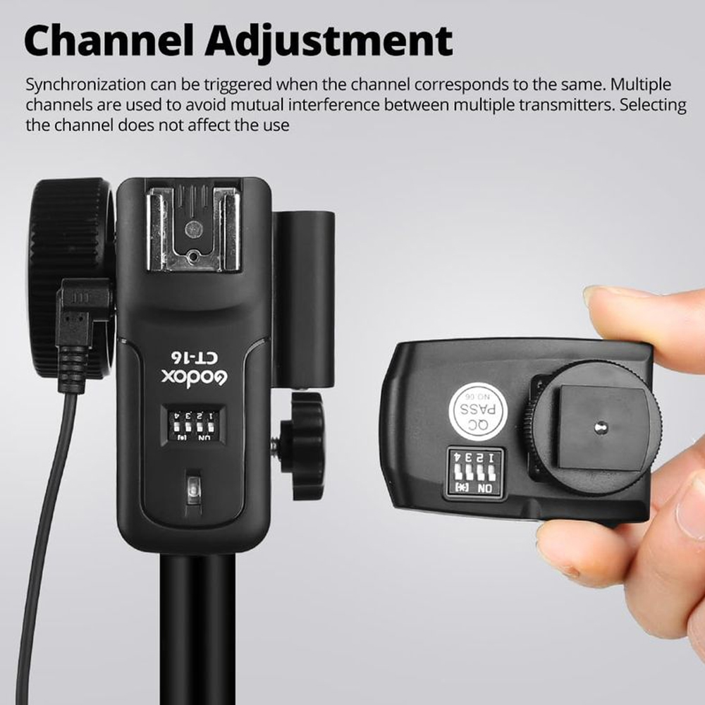 Godox CT-16 16 Channels Wirele - Trigger Receiver Set avis et prix