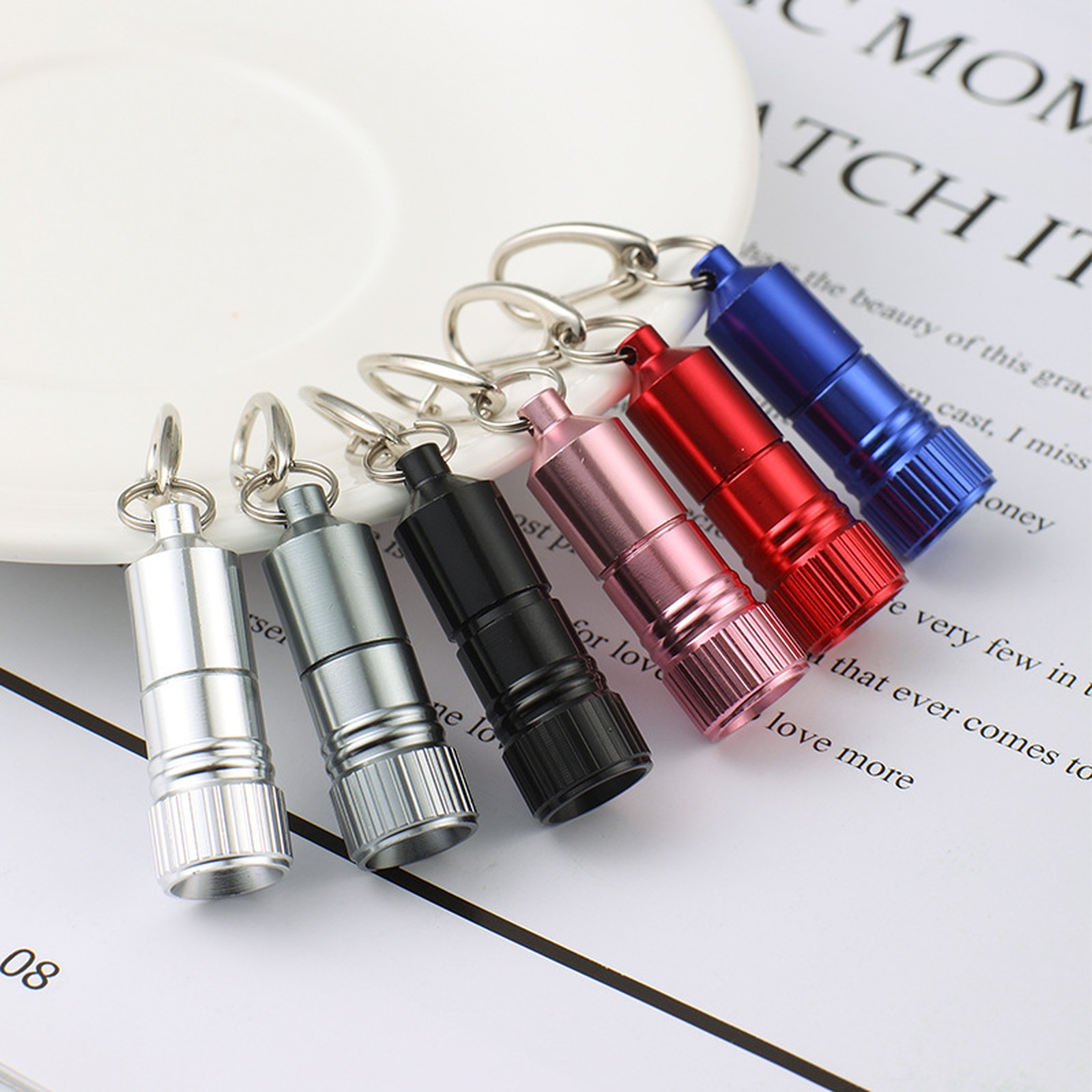  Mini Flashlight Keychain Rin - Led Ring Light 18 avis et prix