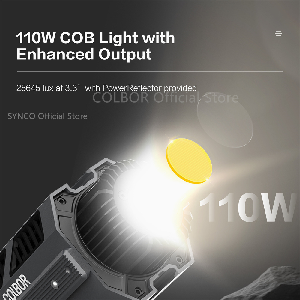 COLBOR CL100X COB Led Light Vi - Photography Lighting Wireless avis et prix