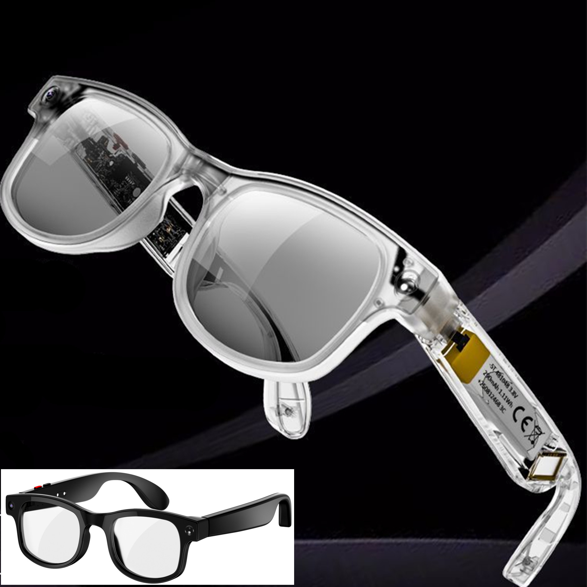 Smart Glasses AI Voice Photogr - Photography Lighting Ai avis et prix