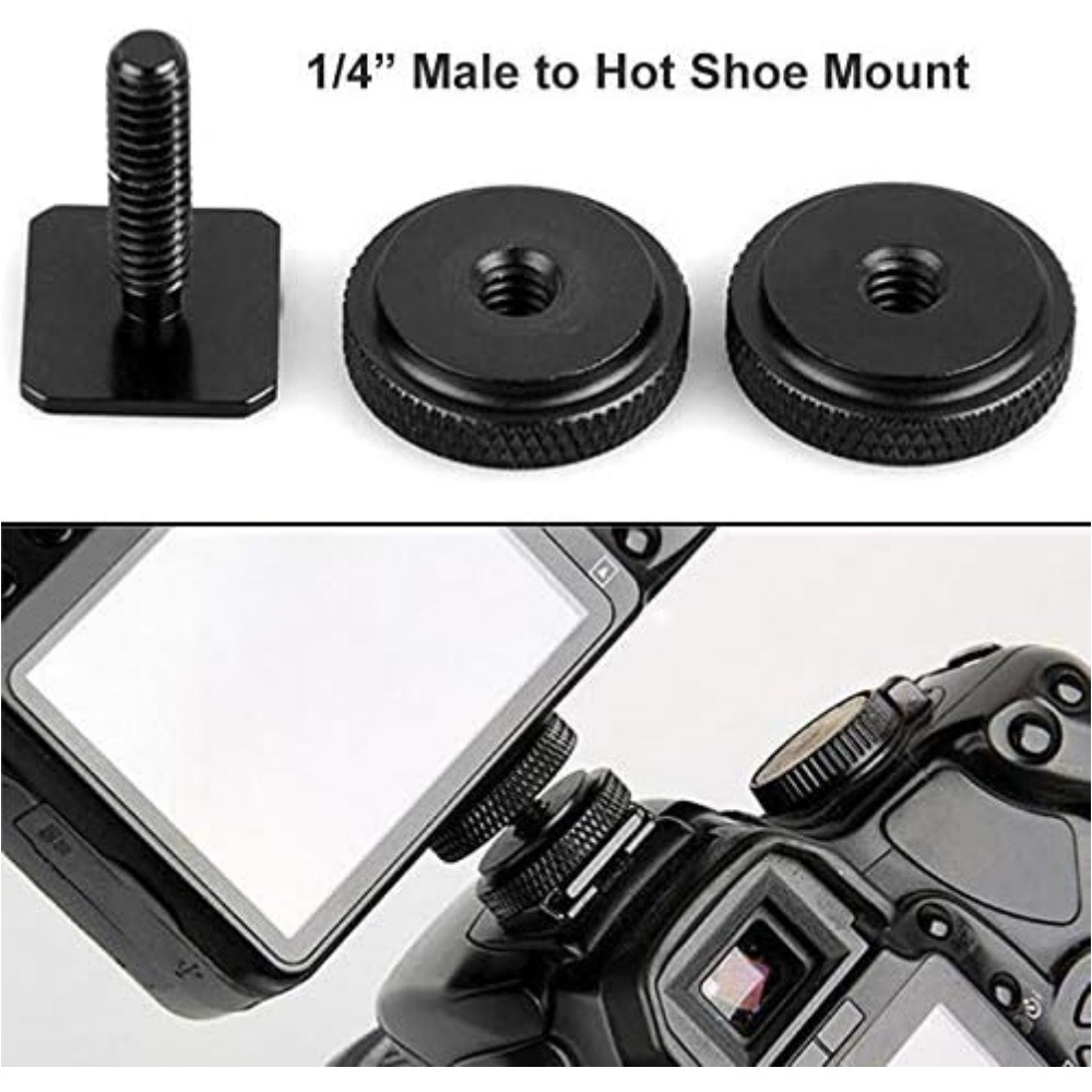 Male Female Screw Convert Adap - Photography Video Lighting Kit With Adjustable Tripod Stand avis et prix