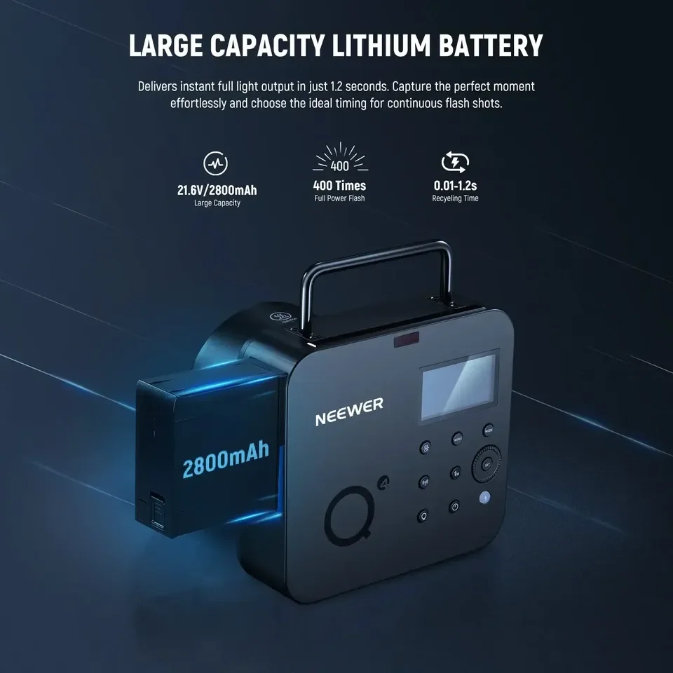 2026 Q4 400Ws 2.4G TTL  Manual - Photography Using Lighting avis et prix