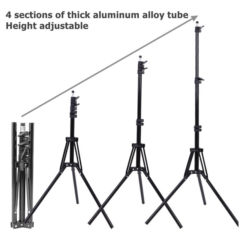 NAGNAHZ 78'' Photographic Ligh - Photography Video Lighting Kit With Adjustable Tripod Stand avis et prix