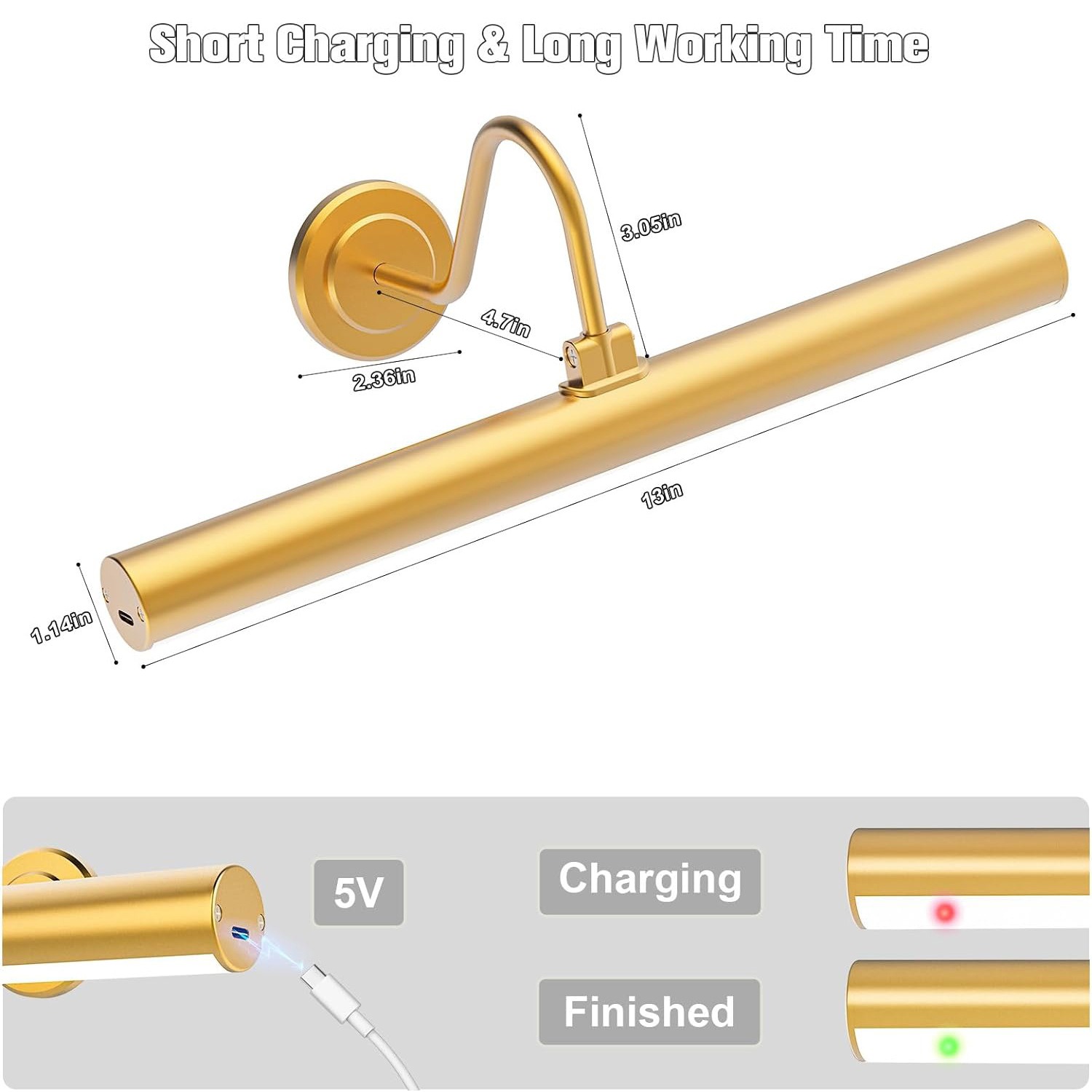 Led Bathroom Wall Light Wall L - Photography Lighting Wireless avis et prix