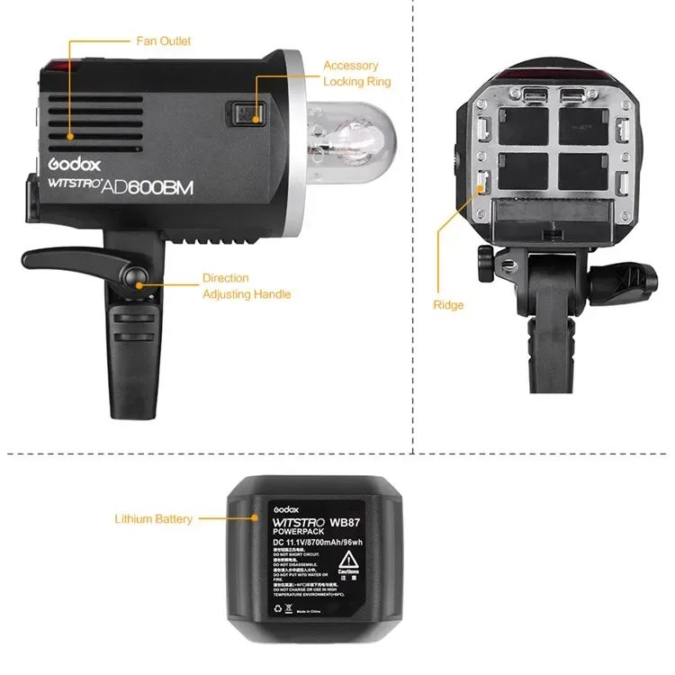 2026 Premium  AD600BM 600W Stu - Photography Lighting Studio avis et prix