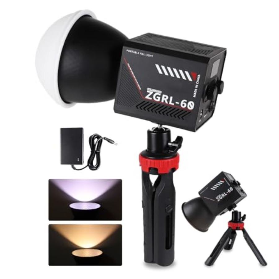 60W COB LED Video Light Handhe - Photography Lighting Studio avis et prix