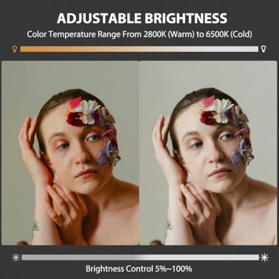 60W COB LED Video Light Handhe - Photography Lighting Studio avis et prix