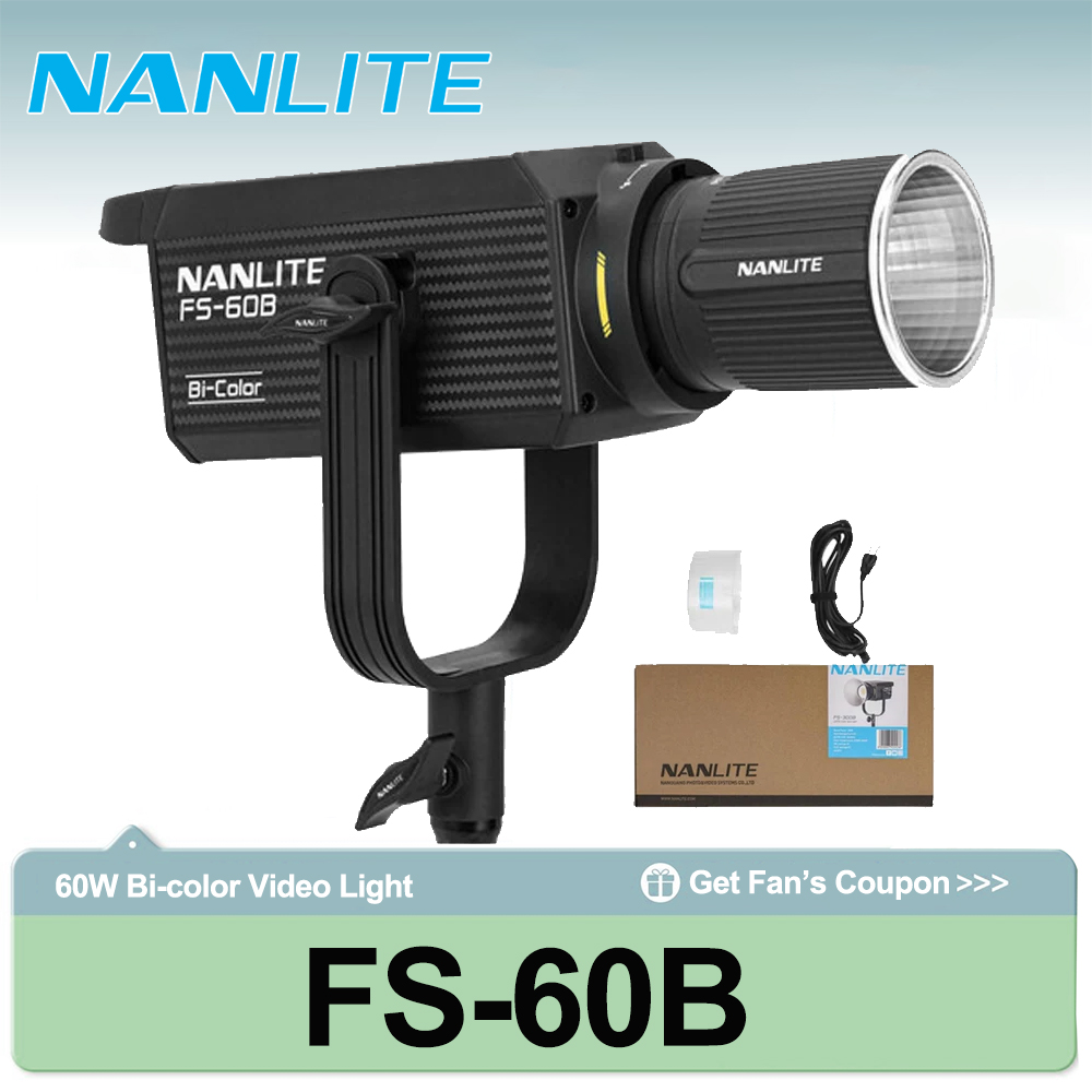 Nanlite FS-60B 70W Bi-color Sp - Photography Lighting Wireless avis et prix