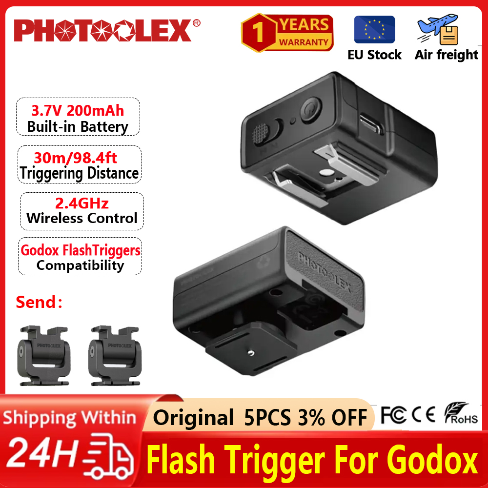  ﻿PHOTOOLEX Flash Trigger Wir - Trigger Receiver Set avis et prix