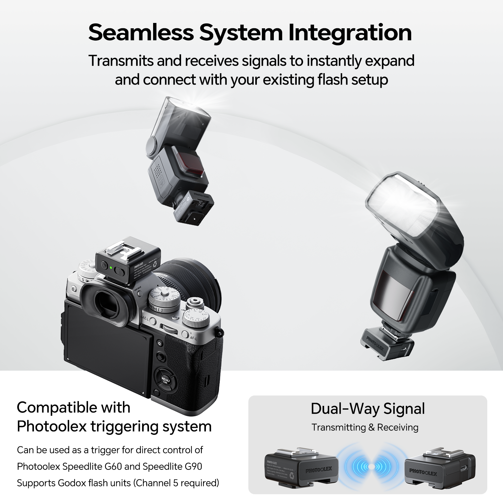  ﻿PHOTOOLEX Flash Trigger Wir - Trigger Receiver Set avis et prix
