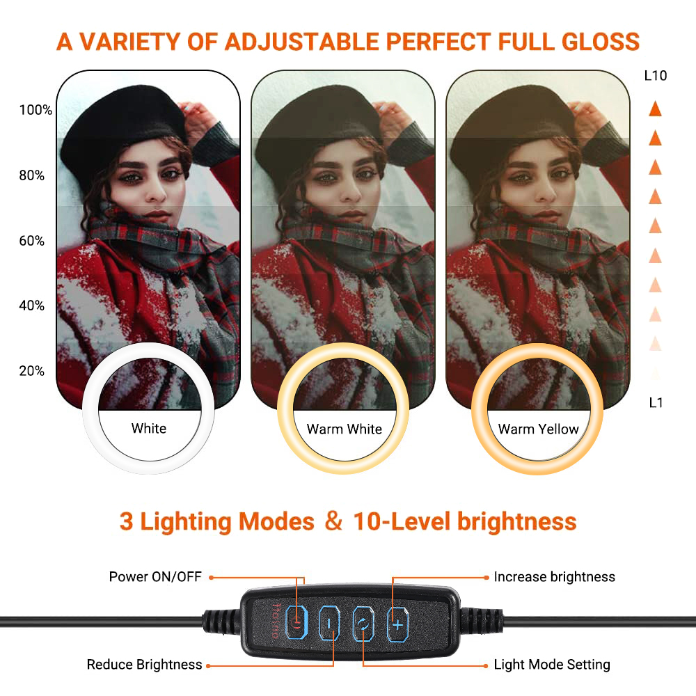 26cm 10 inch Led Ring Selfie L - Photography Lighting Product avis et prix