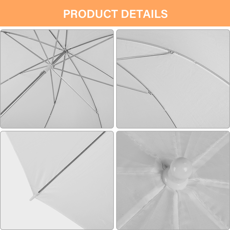 76 * 80cm X4 Transparent White - Photography Lighting With Umbrella avis et prix
