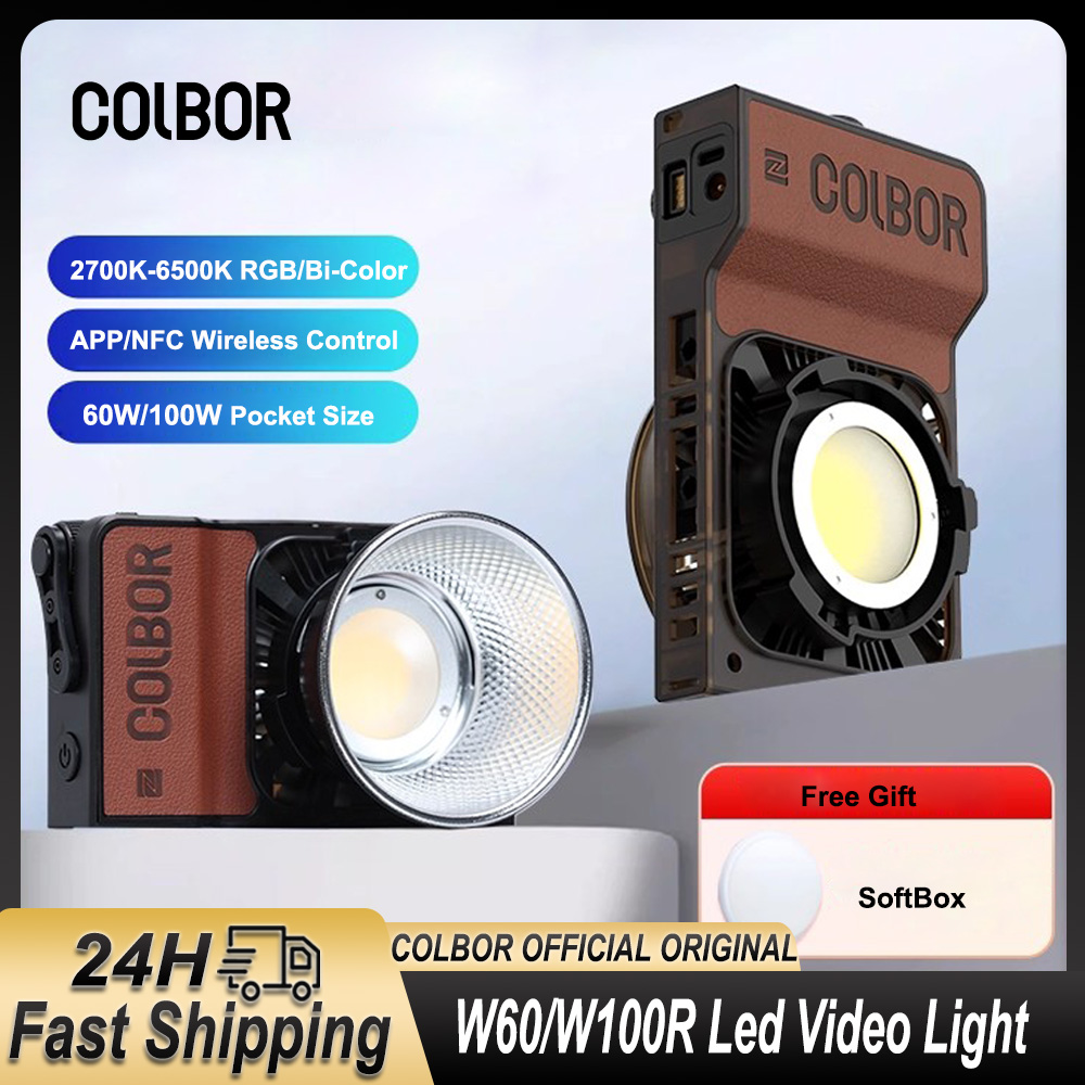 Colbor W60 W100R RGB LED Video - Photography Lighting Wireless avis et prix