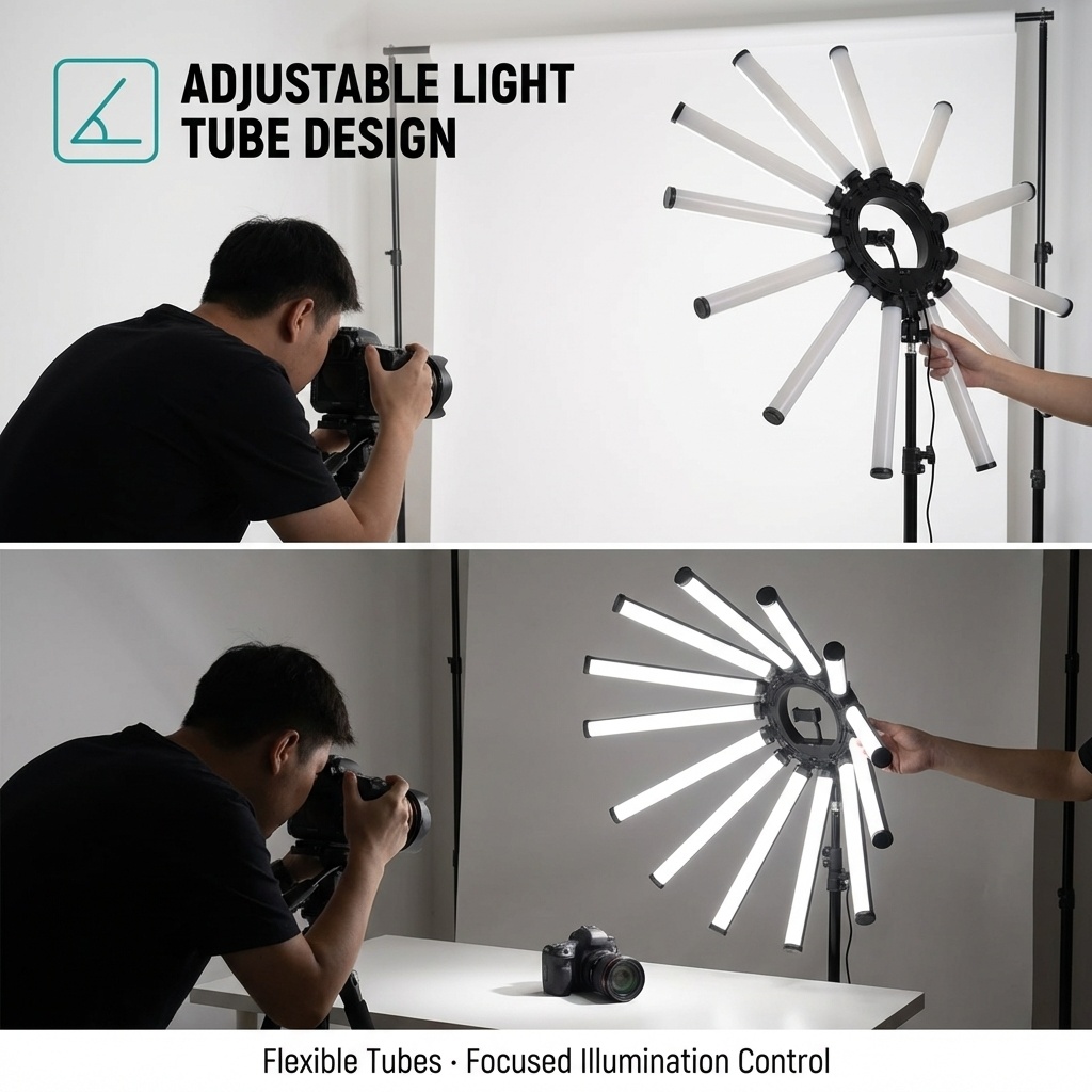 12 Arms Multi Tube Photography - Photography Lighting Studio avis et prix