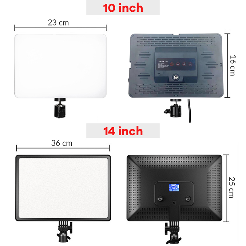 14inch 10inch LED Video Light  - Video Light Panel Led avis et prix