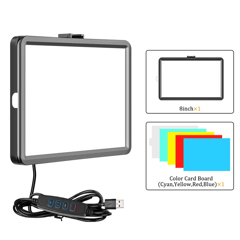 LED Video Light Dimmable Selfi - Video Light Panel Led avis et prix