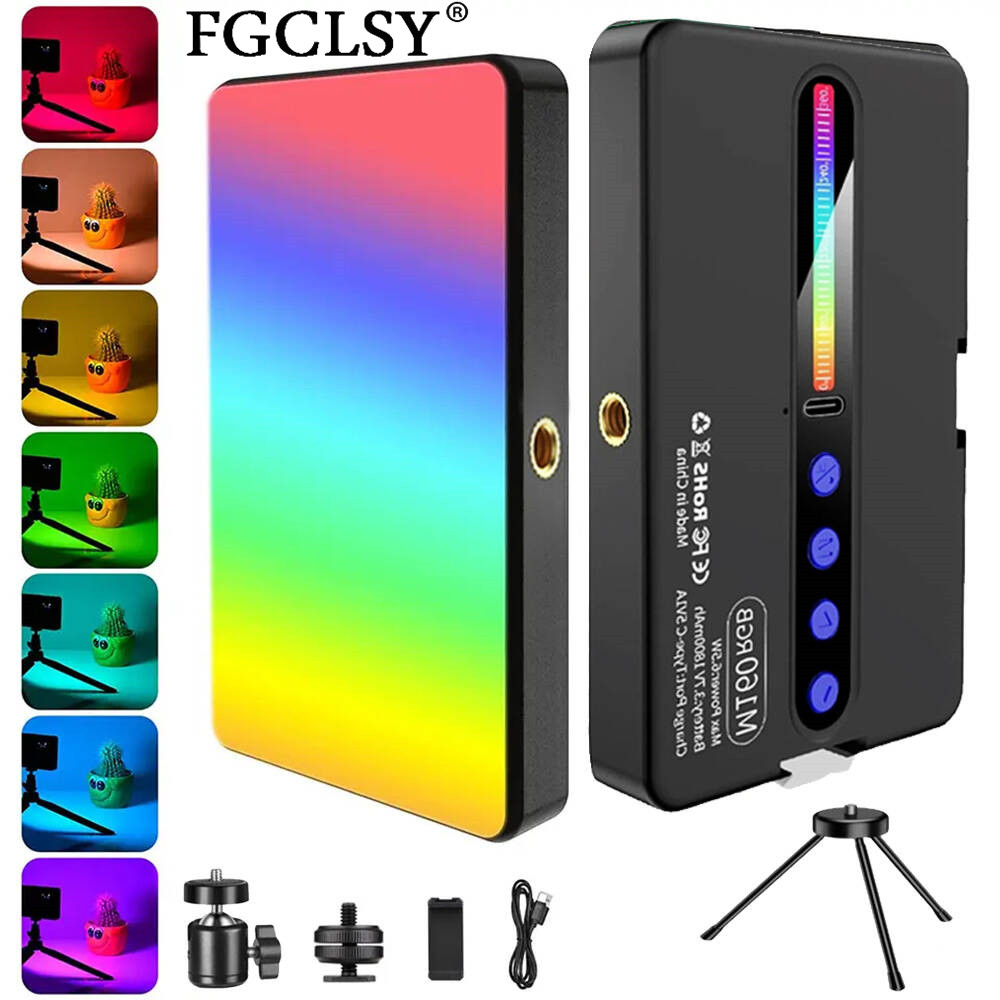 LED RGB Camera Light Full Colo - Video Light Panel Led avis et prix