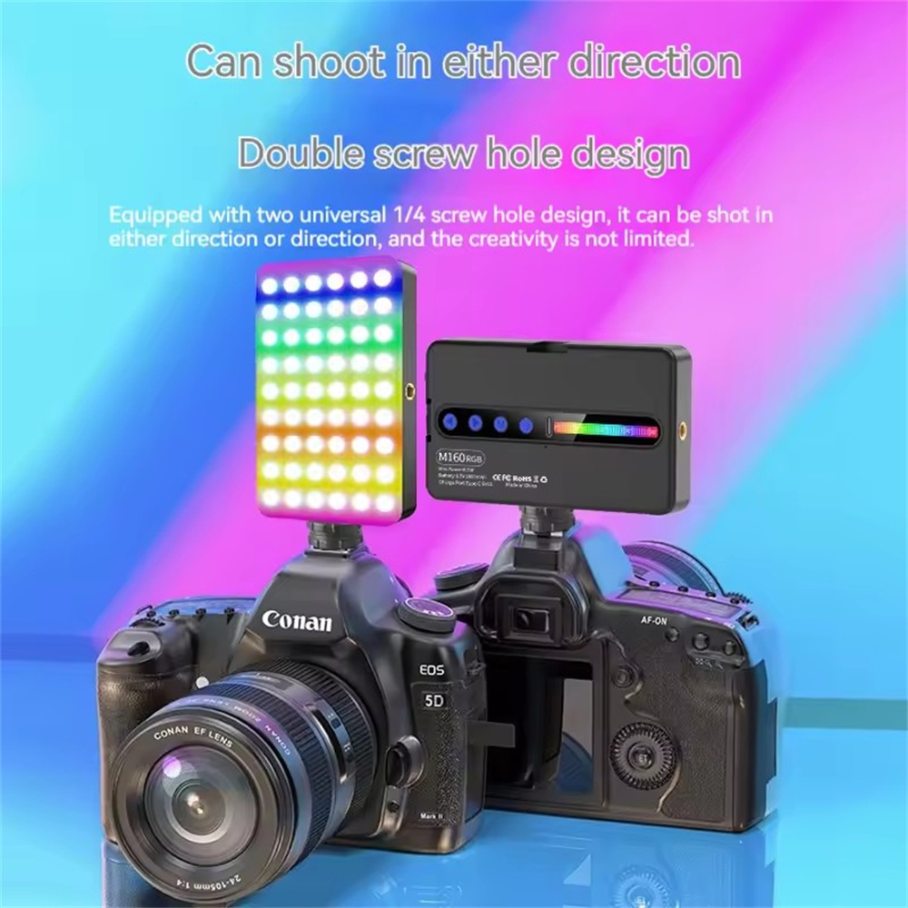 LED RGB Camera Light Full Colo - Video Light Panel Led avis et prix