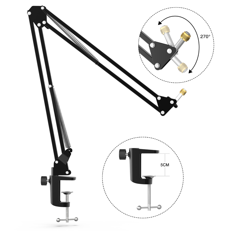 FIFINE Adjustable Microphone S - Boom Arm Stand avis et prix